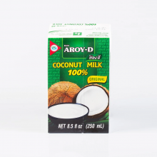 Кокосовое молоко "Aroy-D" 60% 250мл.